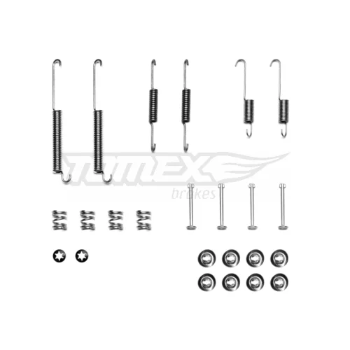 Sada príslušenstva brzdovej čeľuste TOMEX Brakes TX 40-26