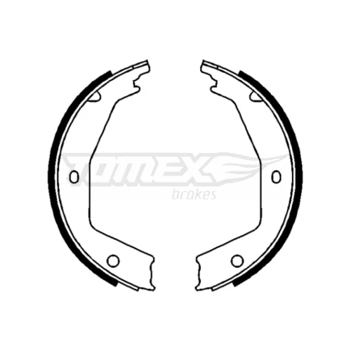 Sada brzdových čeľustí TOMEX Brakes TX 21-97