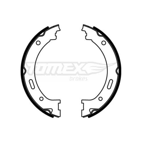 Sada brzdových čeľustí TOMEX Brakes TX 22-59