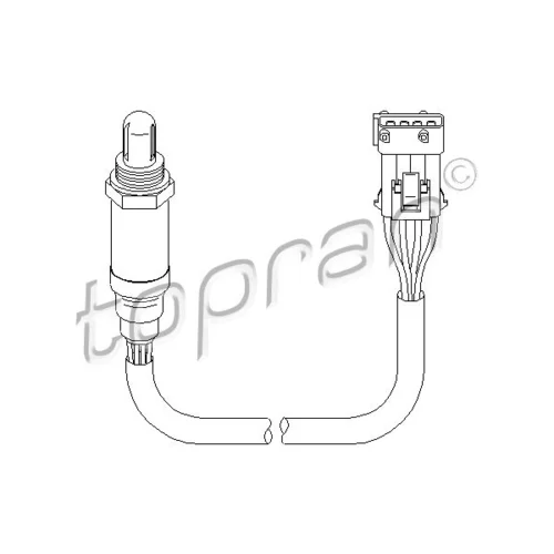 Lambda sonda TOPRAN 722 020