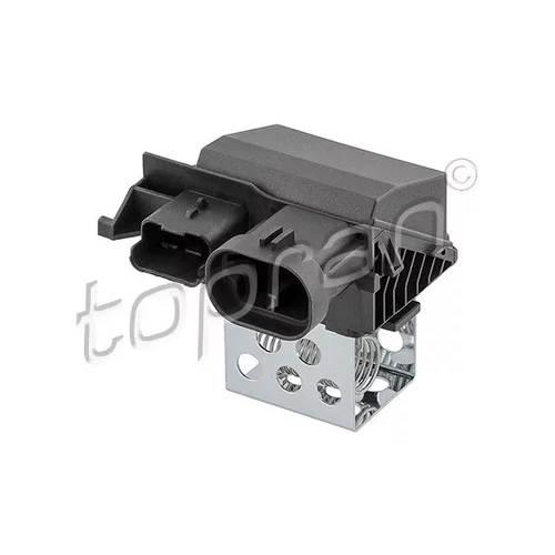 Predradený odpor, elektromotor (ventilátor chladiča) TOPRAN 723 988