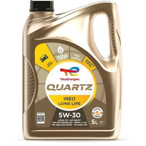 Motorový olej Total Quartz INEO Long Life 5W-30 5L