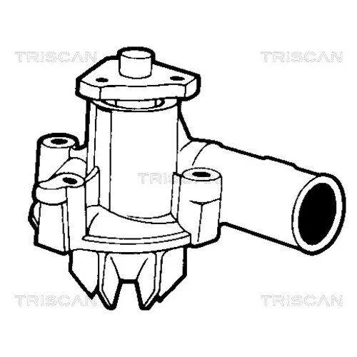Vodné čerpadlo, chladenie motora TRISCAN 8600 10730 - obr. 1