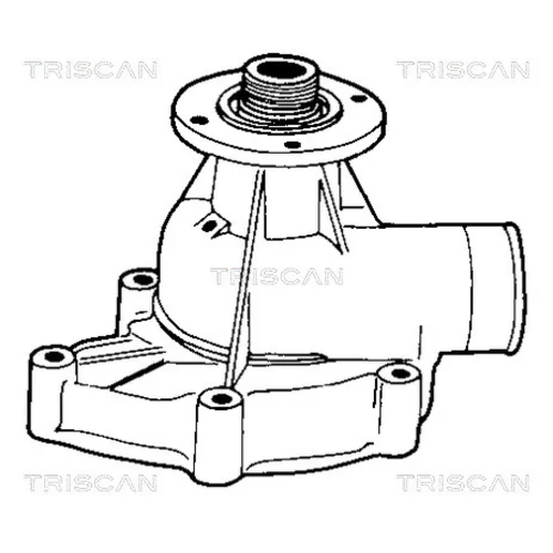 Vodné čerpadlo, chladenie motora TRISCAN 8600 11024 - obr. 1