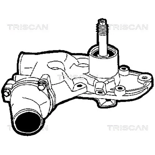 Vodné čerpadlo, chladenie motora TRISCAN 8600 28003 - obr. 1