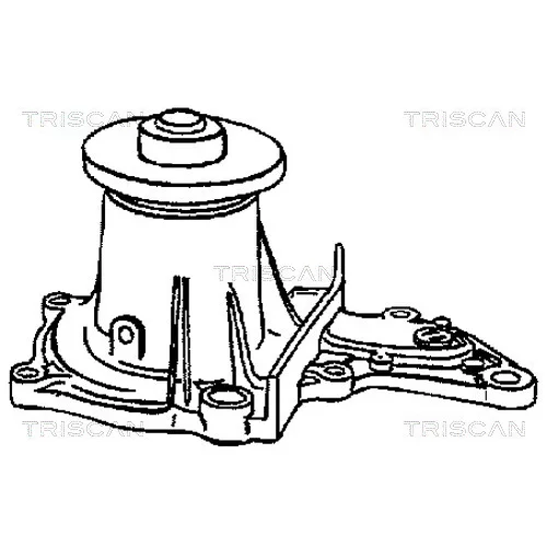 Vodné čerpadlo, chladenie motora TRISCAN 8600 13003 - obr. 1