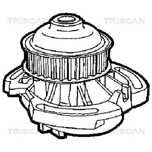 Vodné čerpadlo, chladenie motora TRISCAN 8600 29984 - obr. 1