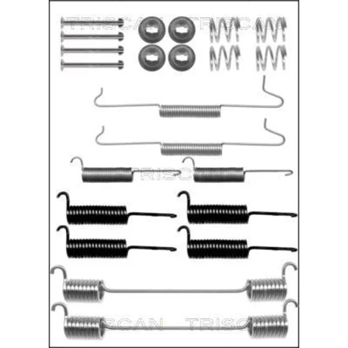 Sada príslušenstva brzdovej čeľuste TRISCAN 8105 292515