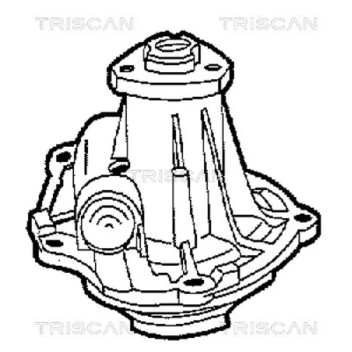 Vodné čerpadlo, chladenie motora TRISCAN 8600 29006 - obr. 1