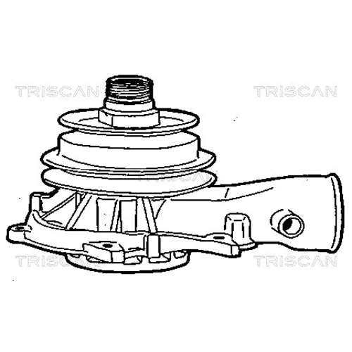 Vodné čerpadlo, chladenie motora TRISCAN 8600 24840 - obr. 1