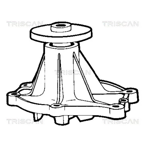 Vodné čerpadlo, chladenie motora TRISCAN 8600 14234 - obr. 1