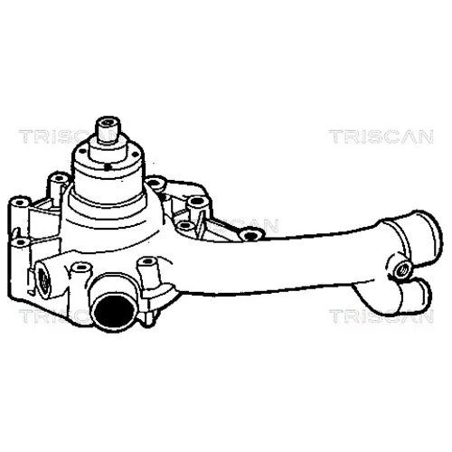 Vodné čerpadlo, chladenie motora TRISCAN 8600 23826 - obr. 1