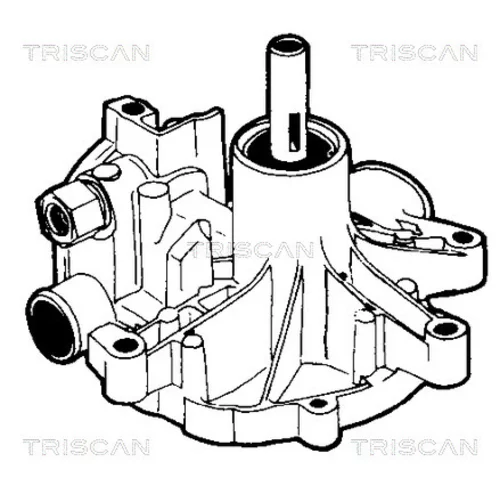 Vodné čerpadlo, chladenie motora TRISCAN 8600 27731 - obr. 1