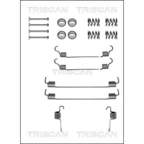 Sada príslušenstva brzdovej čeľuste TRISCAN 8105 422582