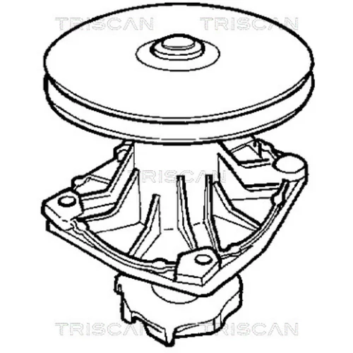 Vodné čerpadlo, chladenie motora TRISCAN 8600 15127 - obr. 1