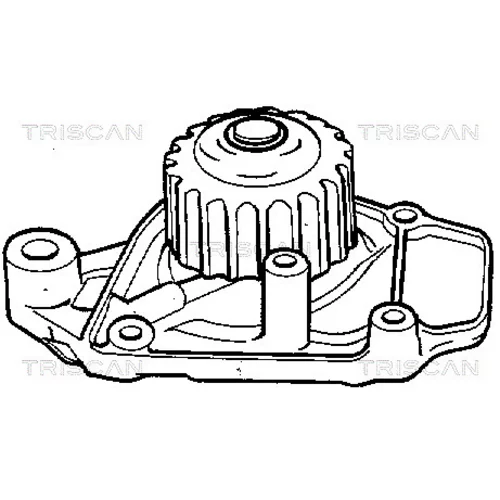 Vodné čerpadlo, chladenie motora TRISCAN 8600 40908 - obr. 1