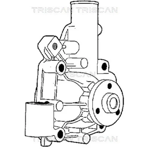 Vodné čerpadlo, chladenie motora TRISCAN 8600 10935 - obr. 1