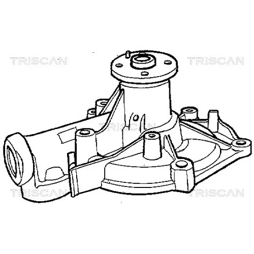 Vodné čerpadlo, chladenie motora 8600 10952 /TRISCAN/ - obr. 1