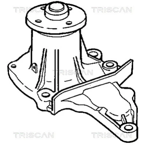 Vodné čerpadlo, chladenie motora TRISCAN 8600 13932 - obr. 1