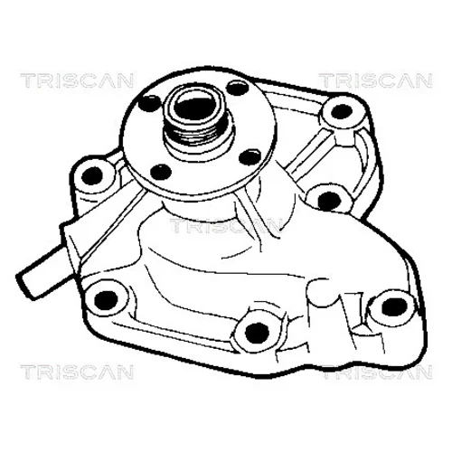 Vodné čerpadlo, chladenie motora TRISCAN 8600 16064