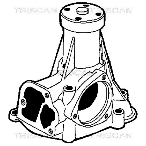 Vodné čerpadlo, chladenie motora TRISCAN 8600 23003 - obr. 1