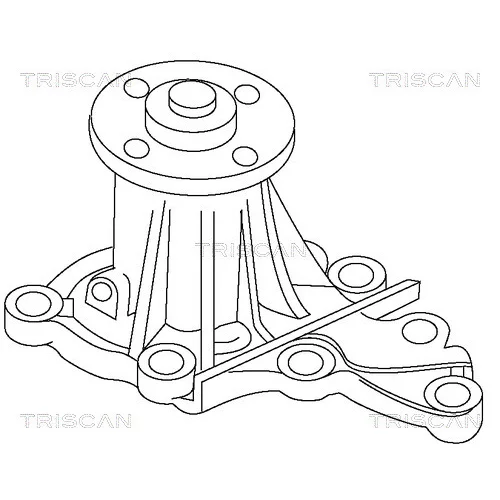 Vodné čerpadlo, chladenie motora TRISCAN 8600 13922 - obr. 1