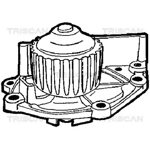 Vodné čerpadlo, chladenie motora TRISCAN 8600 17963 - obr. 1
