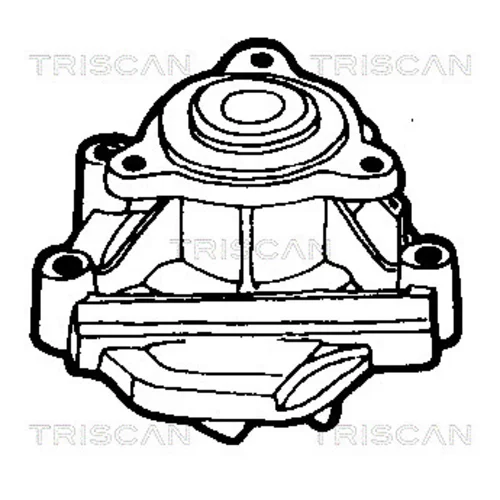 Vodné čerpadlo, chladenie motora TRISCAN 8600 40804 - obr. 1