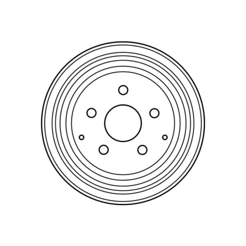 Brzdový bubon TRW DB4053 - obr. 1