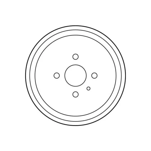 Brzdový bubon TRW DB4229 - obr. 1