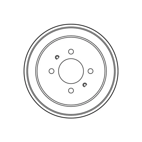 Brzdový bubon TRW DB4240 - obr. 1