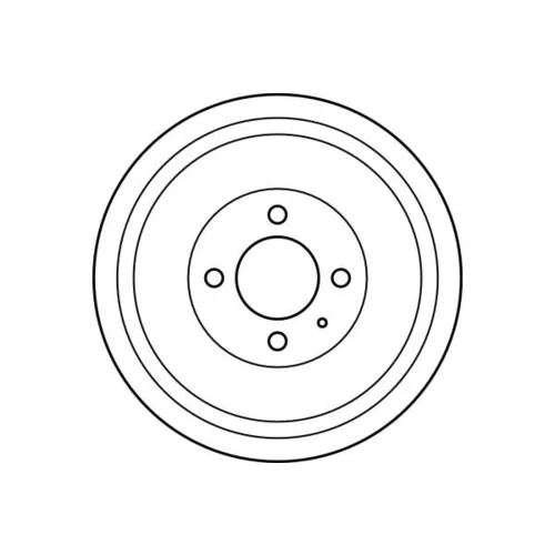 Brzdový bubon TRW DB4300 - obr. 1