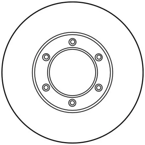 Brzdový kotúč TRW DF1012 - obr. 1