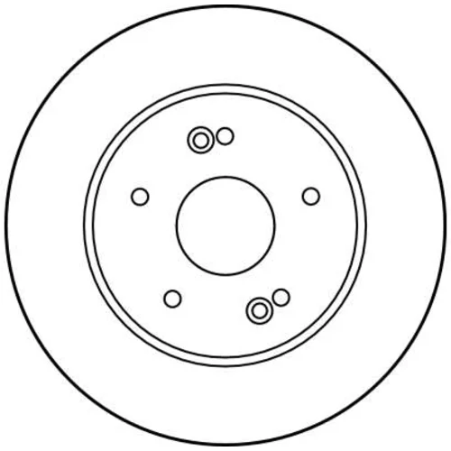 Brzdový kotúč TRW DF1028 - obr. 1