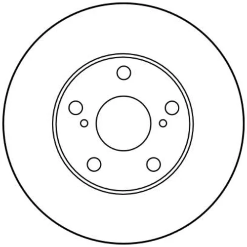 Brzdový kotúč TRW DF1431 - obr. 1