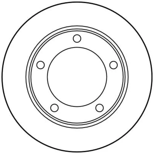 Brzdový kotúč DF1725 /TRW/ - obr. 1
