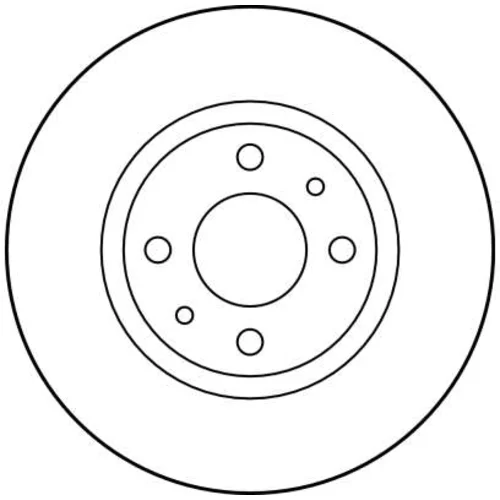 Brzdový kotúč TRW DF1742 - obr. 1