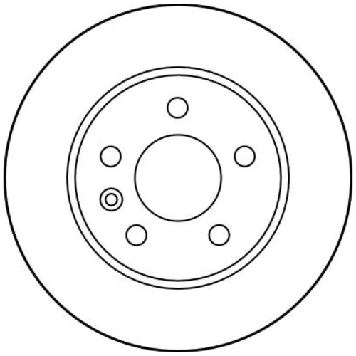 Brzdový kotúč TRW DF2797 - obr. 1