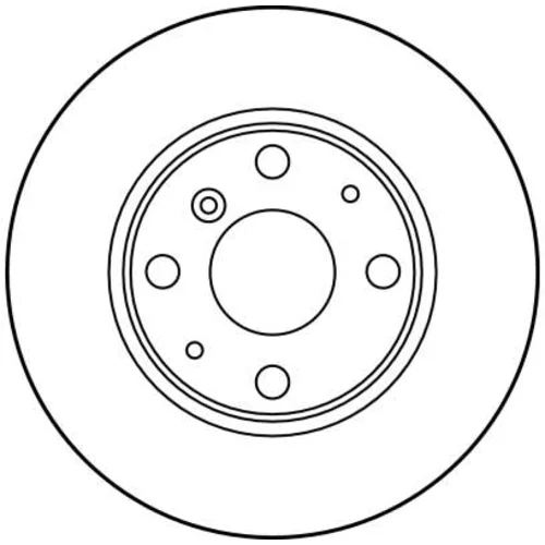 Brzdový kotúč TRW DF3114 - obr. 1