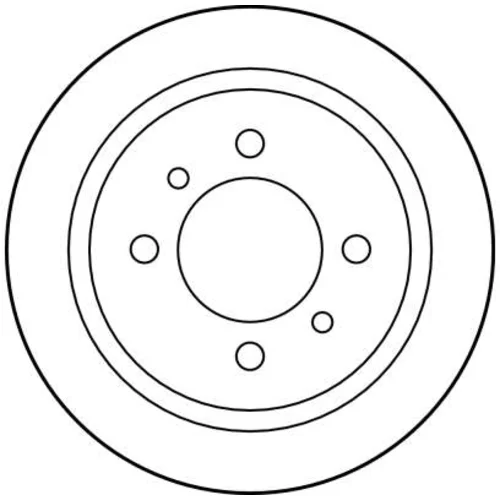 Brzdový kotúč TRW DF4006 - obr. 1