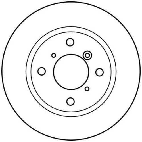 Brzdový kotúč TRW DF4117 - obr. 1