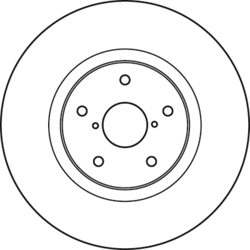 Brzdový kotúč TRW DF4930S - obr. 1