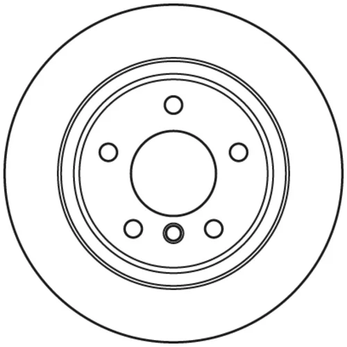 Brzdový kotúč TRW DF6033 - obr. 1