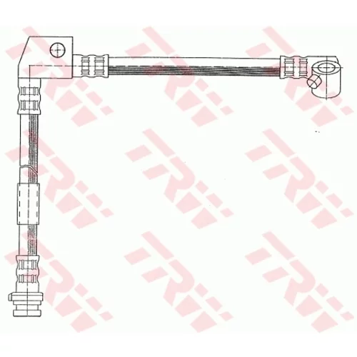 Brzdová hadica TRW PHD446 - obr. 1