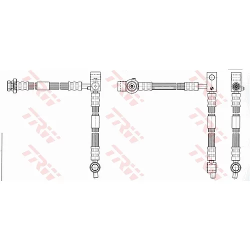 Brzdová hadica TRW PHD542 - obr. 1