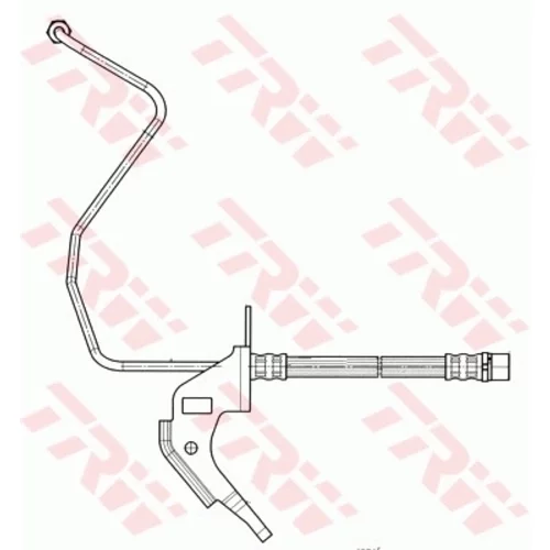 Brzdová hadica TRW PHD563 - obr. 1