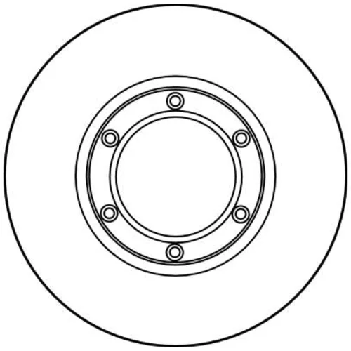 Brzdový kotúč TRW DF1005 - obr. 1