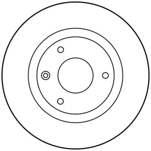 Brzdový kotúč TRW DF1025 - obr. 1