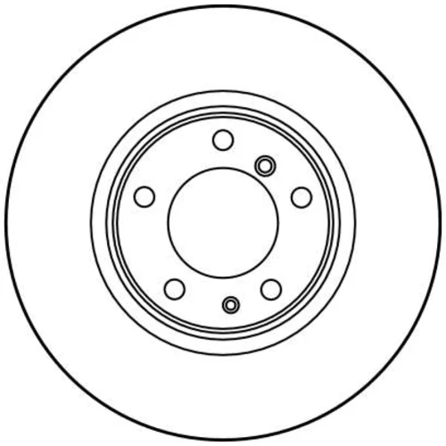 Brzdový kotúč TRW DF2687 - obr. 1