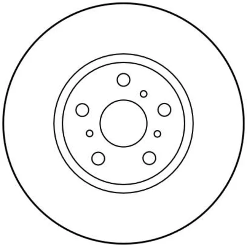 Brzdový kotúč DF3093 /TRW/ - obr. 1